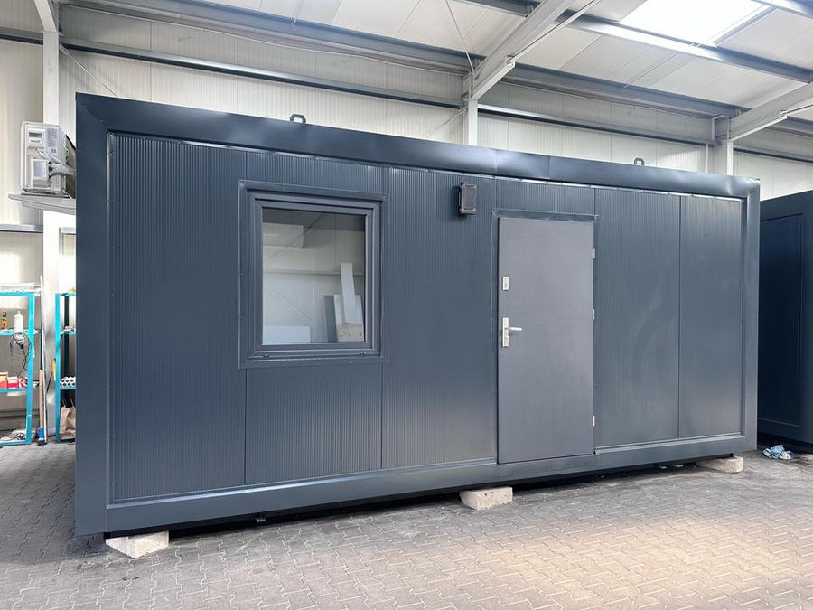 CONTENEDOR DE OFICINA CON BAÑO Y WC 6 X 2,5 — Contenedores oficina en venta en España — imagen 2