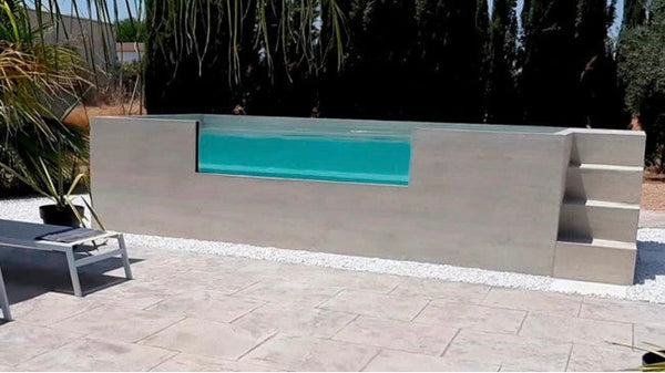 PISCINA ELEVADA ACERO RÍGIDO ILÚ PRO 2250 — Piscinas de contenedor en venta en España — imagen 2