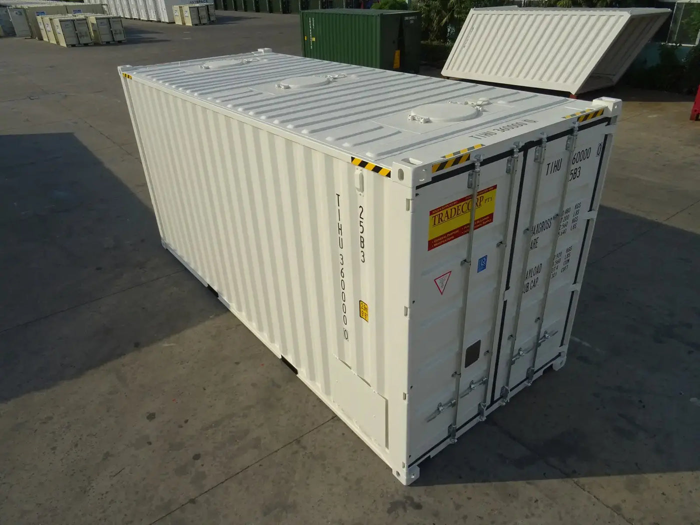 Contenedor Vraquier High Cube de 20 Pies blanco nuevo — Contenedores marítimos de 20 pies en venta en España — imagen 2