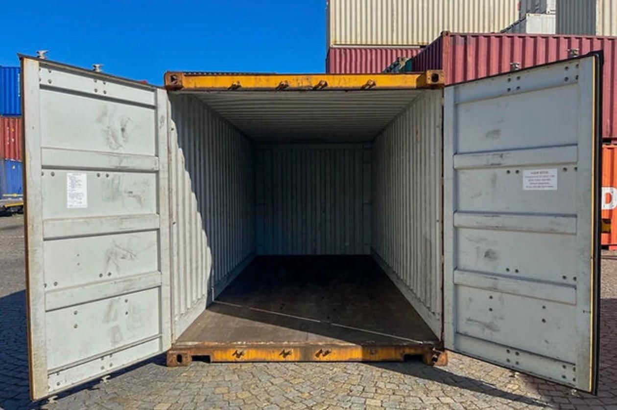 Contenedor 20 pies usado amarillo — Contenedores usados y de ocasión en venta en España — imagen 2