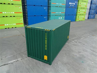 contenedor High Cube de 20 pies nuevo Verde — Contenedores marítimos de 20 pies en venta en España — imagen 2