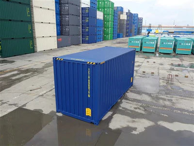 contenedor High Cube de 20 pies nuevo Azul — Contenedores marítimos de 20 pies en venta en España — imagen 2