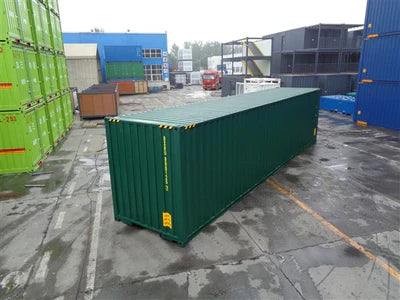 contenedor High Cube de 40 pies nuevo Verde — Contenedores marítimos de 40 pies en venta en España — imagen 2