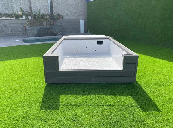 PISCINA ELEVADA ACERO RÍGIDO ILÚ AGUA — Piscinas de contenedor en venta en España — imagen 2