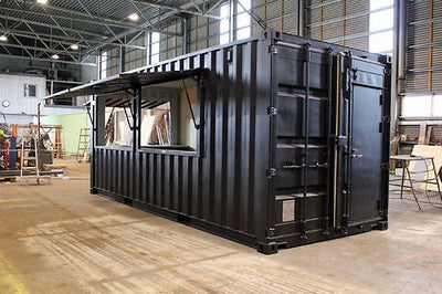 CONTENEDOR DE BAR / CAFETERÍA DE 20 PIES — Contenedores bar y cafetería en venta en España — imagen 2
