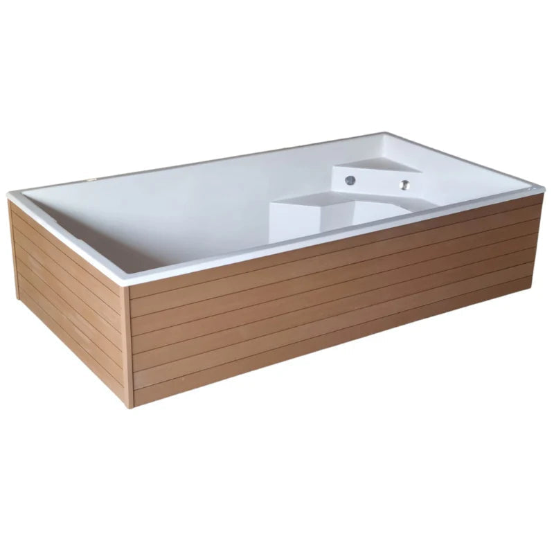 PISCINA ELEVADA WPC — Piscinas de contenedor en venta en España — imagen 2