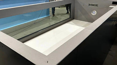 PISCINA DE POLIPROPILENO DE 6,5 M X 2,5 M CON VENTANA DE 4 M — Piscinas de contenedor en venta en España — imagen 2