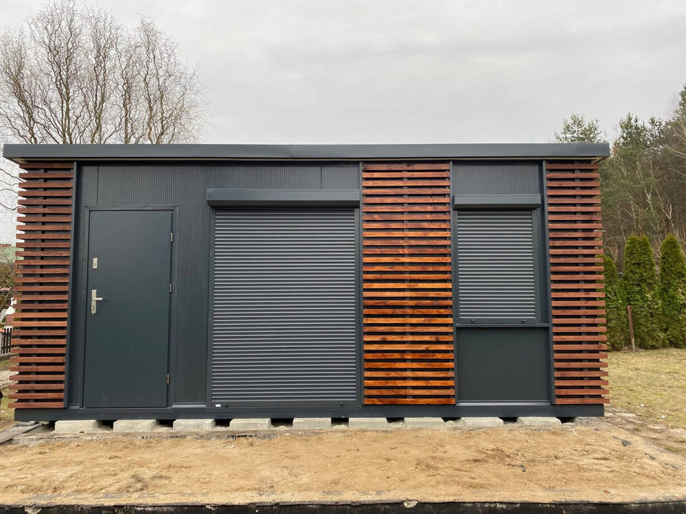 CONTENEDOR HABITABLE 6X3MT — Contenedores oficina en venta en España — imagen 2