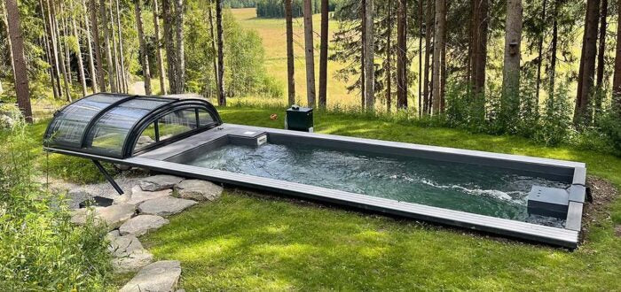 PISCINA CONTENEDOR 6,11 X 2,5M LISTA PARA USAR CON TECHO, PACK PREMIUM — Piscinas de contenedor en venta en España — imagen 2